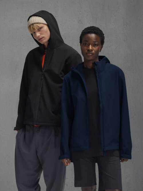 Veste Softshell homme à capuche