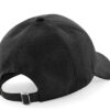 Casquette 6 panneaux en faux daim – Image 3