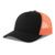 black - orange fluo