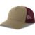 khaki-burgundy