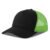 black - green fluo