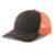 dark grey orange fluo