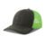dark grey green fluo