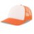 white - orange fluo