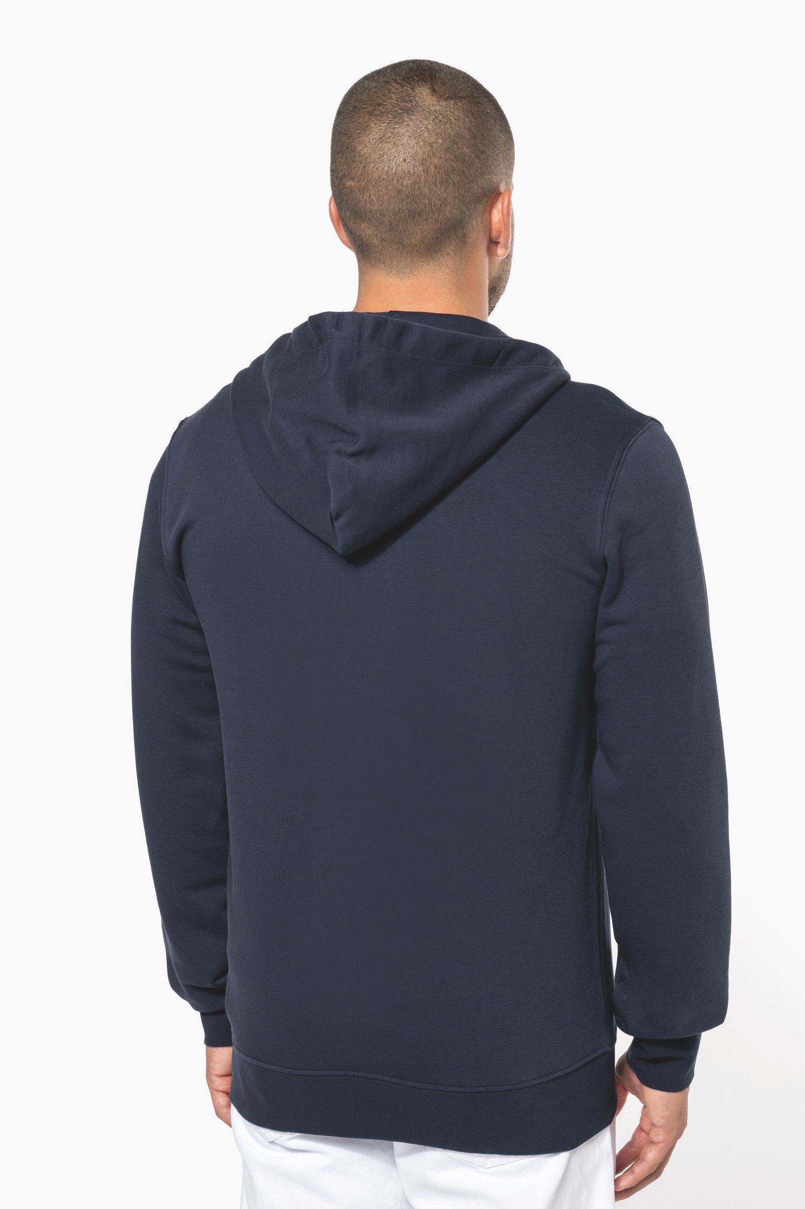 Sweat zippé capuche éco – Image 2